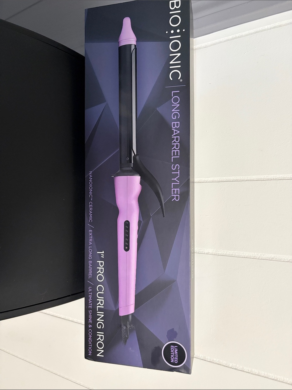 Bio Ionic 1" Pro Long Barrel Curling Iron - Pink